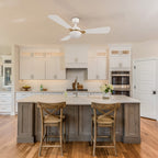 ZELDA 52 inch 3-Blade Ceiling Fan with LED Light & Remote