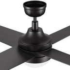 KIMBALL 52 inch 4-Blade Ceiling Fan with LED Light & Remote
