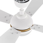 ZELDA 52 inch 4-Blade Ceiling Fan with LED Light & Remote