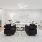 SANTANA 52 inch 5-Blade Ceiling Fan with LED Light & Remote