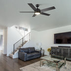 SANTANA 52 inch 5-Blade Ceiling Fan with LED Light & Remote