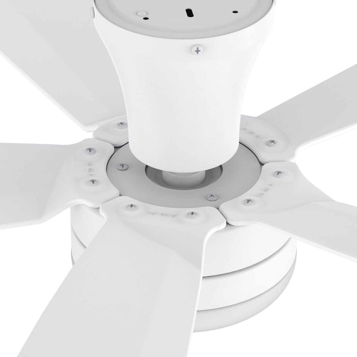 VARA 52 inch 5-Blade Flush Mount Ceiling Fan with LED light & Remote