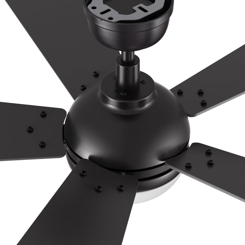 ZELDA 52 inch 5-Blade Ceiling Fan with LED Light & Remote