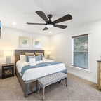 ZELDA 52 inch 5-Blade Ceiling Fan with LED Light & Remote