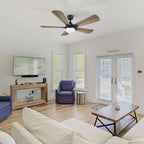 ZELDA 52 inch 5-Blade Ceiling Fan with LED Light & Remote