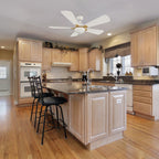 ZELDA 52 inch 5-Blade Ceiling Fan with LED Light & Remote
