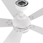 ZELDA 52 inch 5-Blade Ceiling Fan with LED Light & Remote