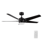 ONYX 52 inch 5-Blade Ceiling Fan with LED Light Kit & Remote