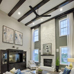 OBERON 56 inch 3-Blade No Light Ceiling Fan with Wall Control-Z1