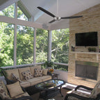 OBERON 56 inch 3-Blade No Light Ceiling Fan with Wall Control-Z1