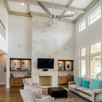 OBERON 56 inch 3-Blade No Light Ceiling Fan with Remote & Wall Control-Z1