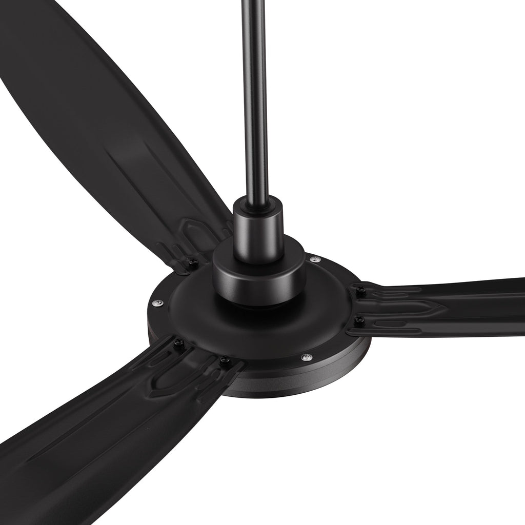 OBERON 56 inch 3-Blade No Light Ceiling Fan with Remote-Z2