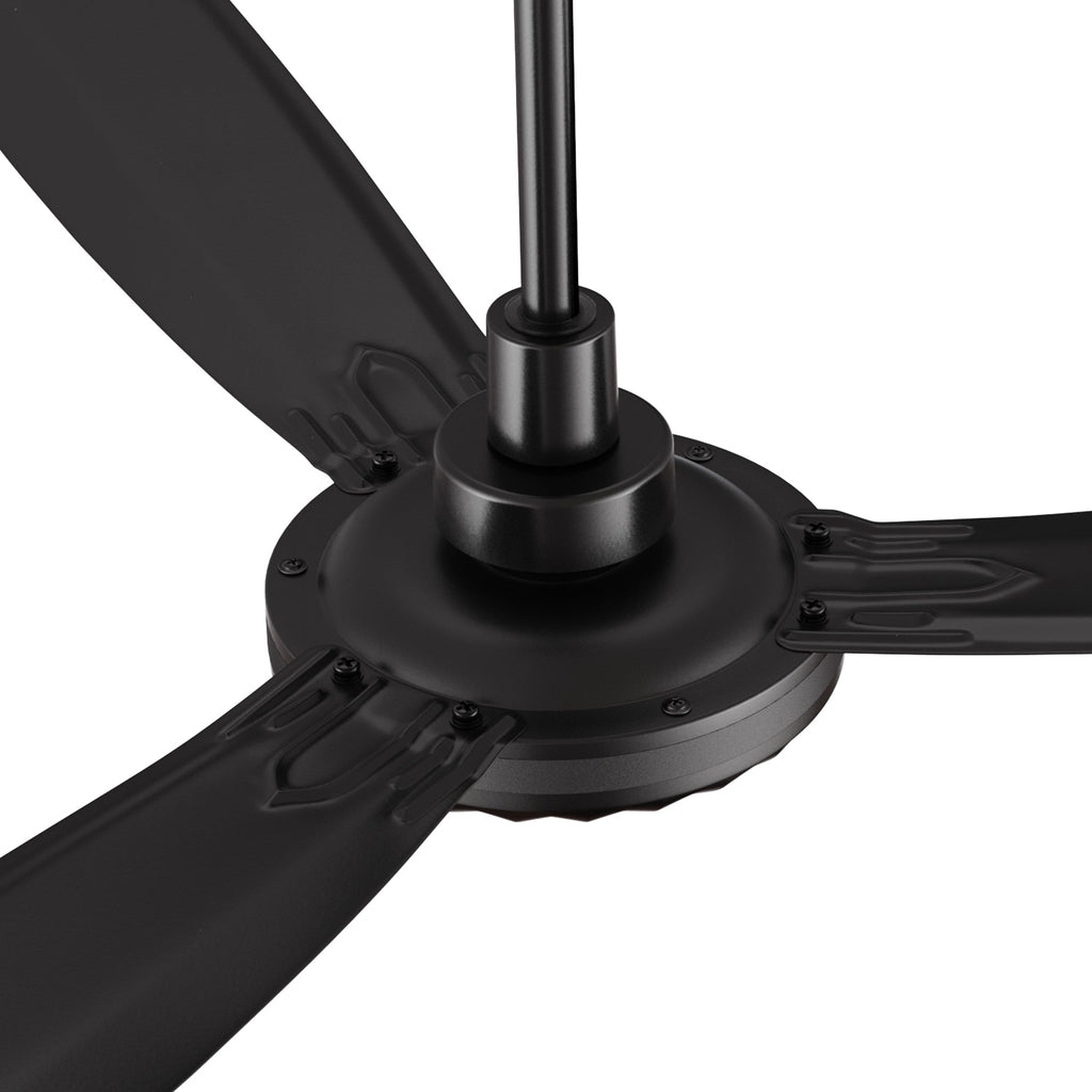OBERON 56 inch 3-Blade No Light Ceiling Fan with Remote-Z3