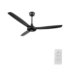 OBERON 56 inch 3-Blade No Light Ceiling Fan with Remote-Z3