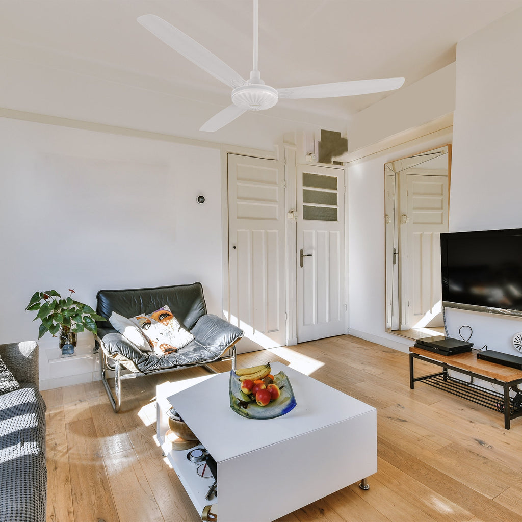 OBERON 56 inch 3-Blade No Light Ceiling Fan with Remote-Z3