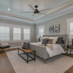 DUNKIRK 60 inch 5-Blade No Light Ceiling Fan with Remote