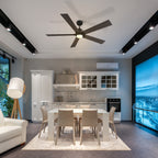 CHANTAL 60 inch 5-Blade Ceiling Fan with LED Light & Remote