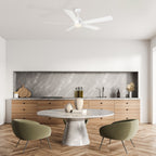 CHANTAL 60 inch 5-Blade Ceiling Fan with LED Light & Remote