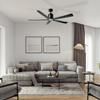 KNOX 60 inch 5-Blade Ceiling Fan with LED Light & Remote