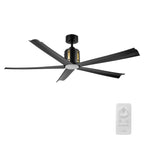 KNOX 60 inch 5-Blade Ceiling Fan with LED Light & Remote