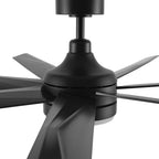 KIMA 65 inch 7-Blade Ceiling Fan with LED Light & Remote