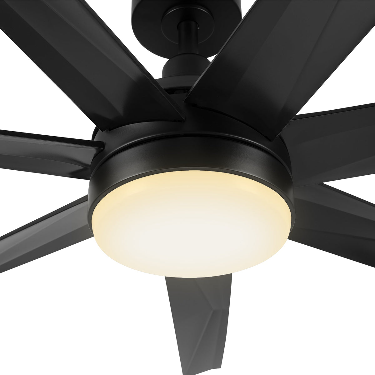 KIMA 65 inch 7-Blade Ceiling Fan with LED Light & Remote