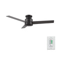 SANTANA 52 inch 3-Blade Flush Mount No Light Ceiling Fan with Wall Control