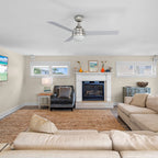 KIMBALL 52 inch 3-Blade Ceiling Fan with LED Light & Wall Control