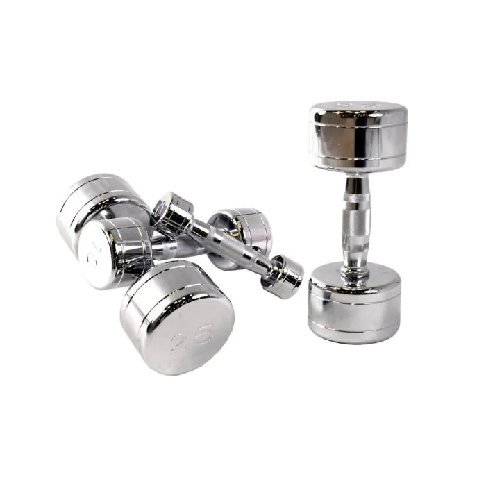 CHROME DUMBBELLS