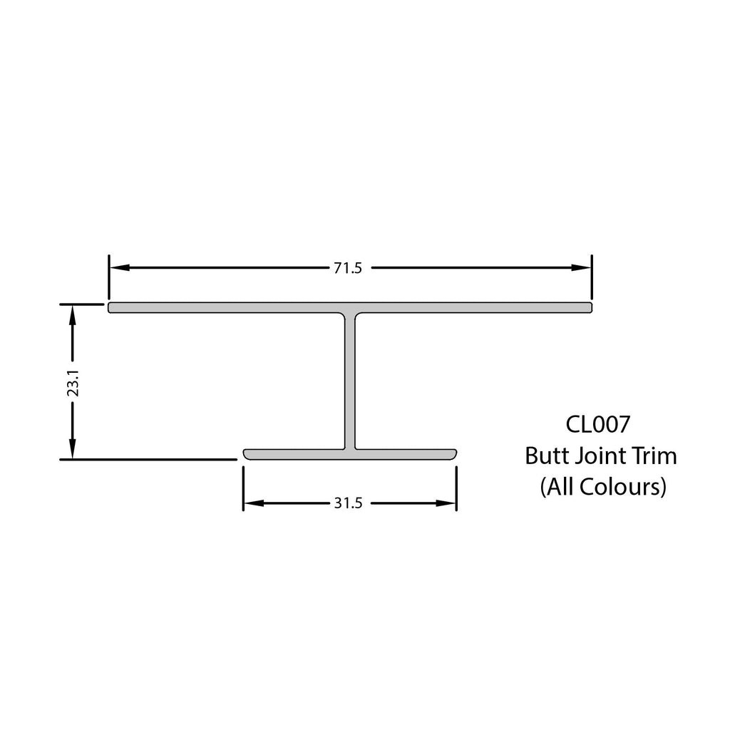 Coastline Cladding Butt Joint
