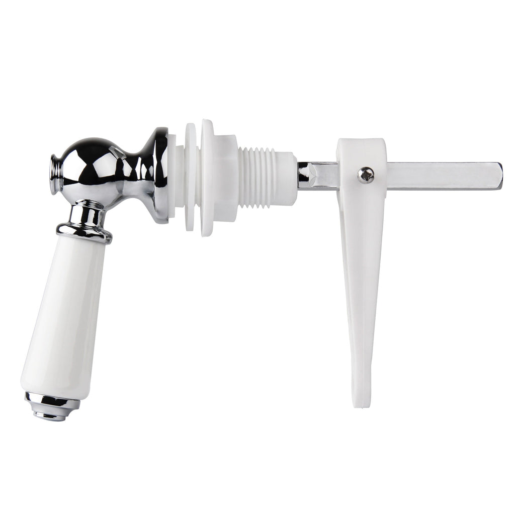 Flow Traditional Ceramic Cistern Lever