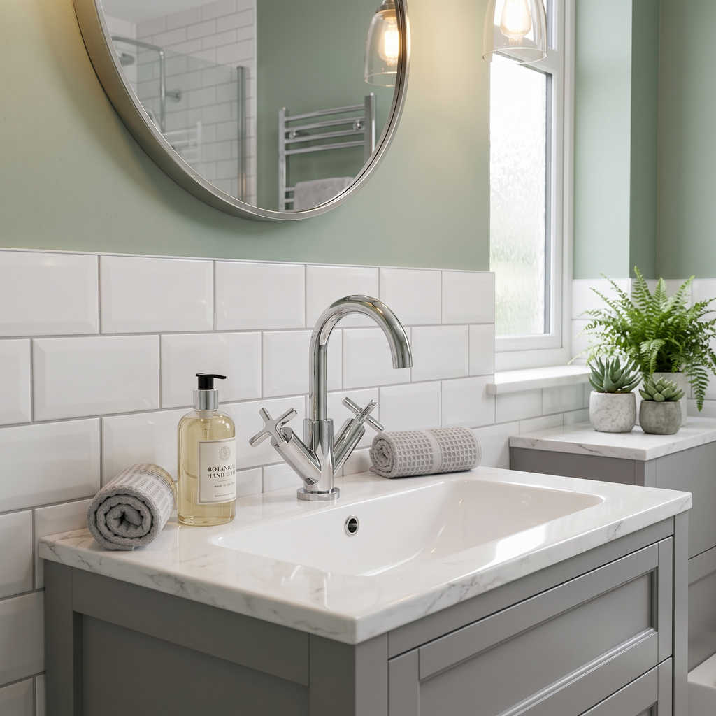 Cylin Deck Mounted Mono Basin Mixer With Pop Up Waste