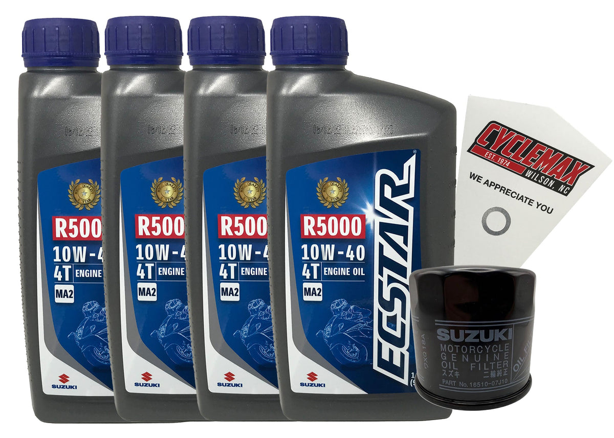 Suzuki Ecstar Standard Oil Change Kit for 1999-2020 GSX1300R HAYABUSA