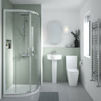 Vast Basin with Pedestal & Size Options - 1 TH - White