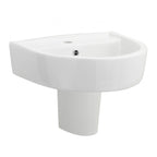 Vast Basin with Pedestal & Size Options - 1 TH - White