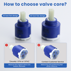Home4less Ceramic Disc Tap Valve Cartridge