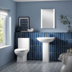 Rio Basin with Pedestal - 1 TH - White