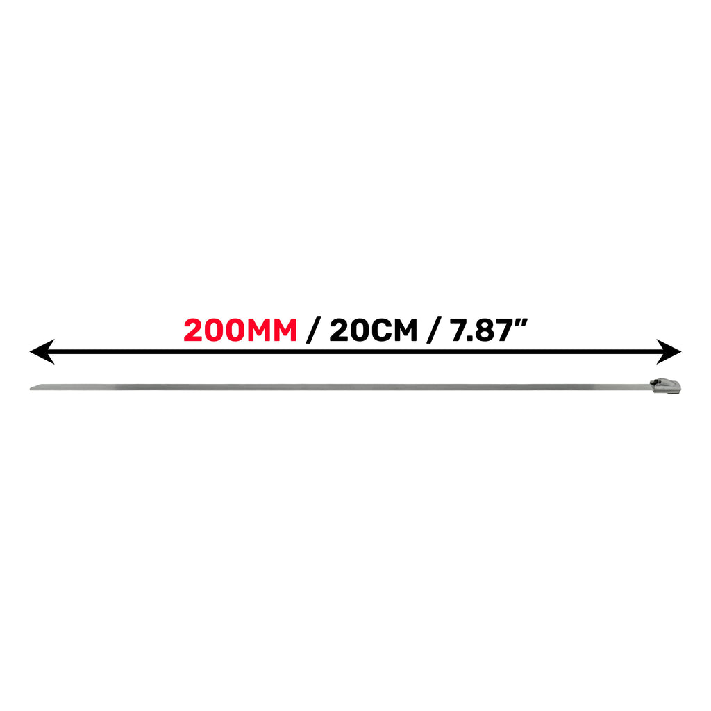 Stainless Steel Cable Ties 4.6mm x 200mm