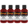 3 oz (Blood Red Color) Urethane Tint Concentrate for Tinting Truck Bed Liner Coatings - Pack of 4