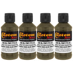 Camouflage Series 3 oz (Authentic WWII Olive Drab Federal Standard Color) Urethane Tint Concentrate for Tinting Truck Bed Liner Coatings - Pack of 4