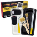 Texture Paint & Bedliner Roller Accessory Application Kit - Roller Frame & Covers, Tray, Brushes - Roll-On Custom Coat Truck Bed Liner