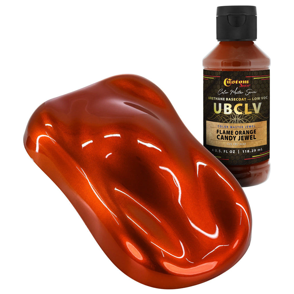 CMJ Color Master Jewel - Flame Orange Candy Jewel- 4-Ounce Bottle