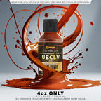 CMJ Color Master Jewel - Flame Orange Candy Jewel- 4-Ounce Bottle