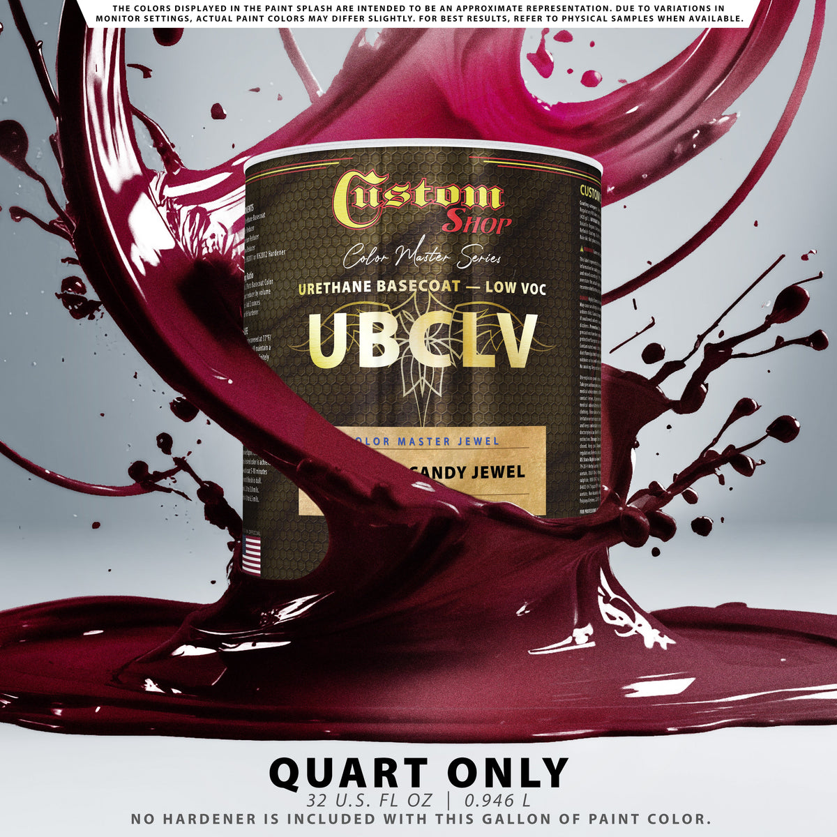 CMJ Color Master Jewel - Ruby Red Candy Jewel - Quart