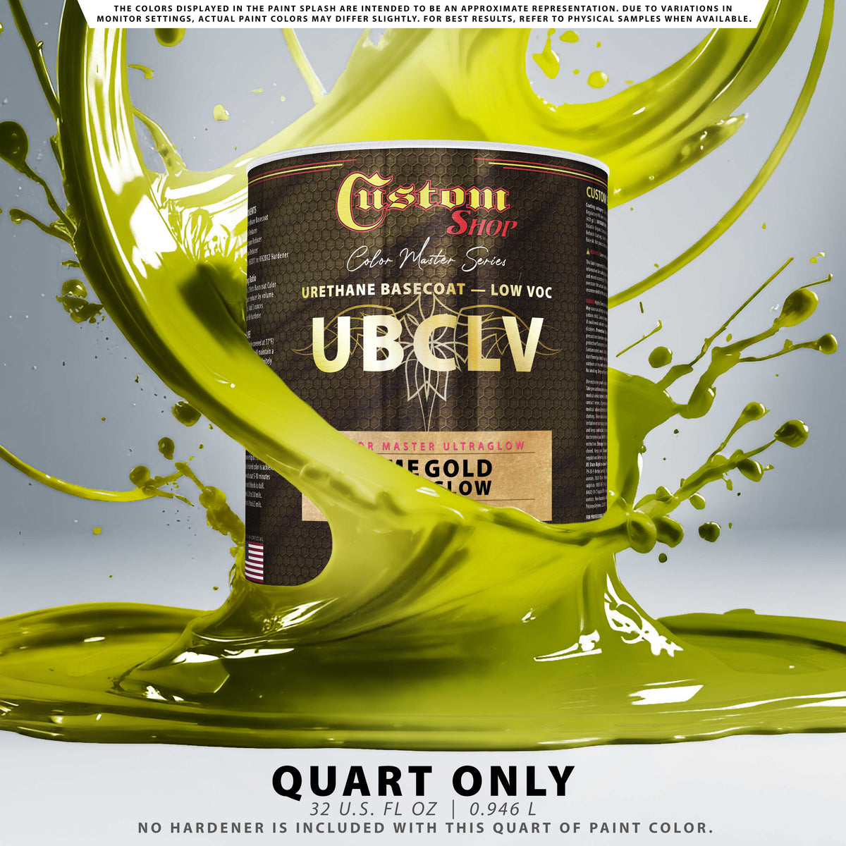 CMU Color Master Ultraglow - Lime Gold Ultra Glow- Quart