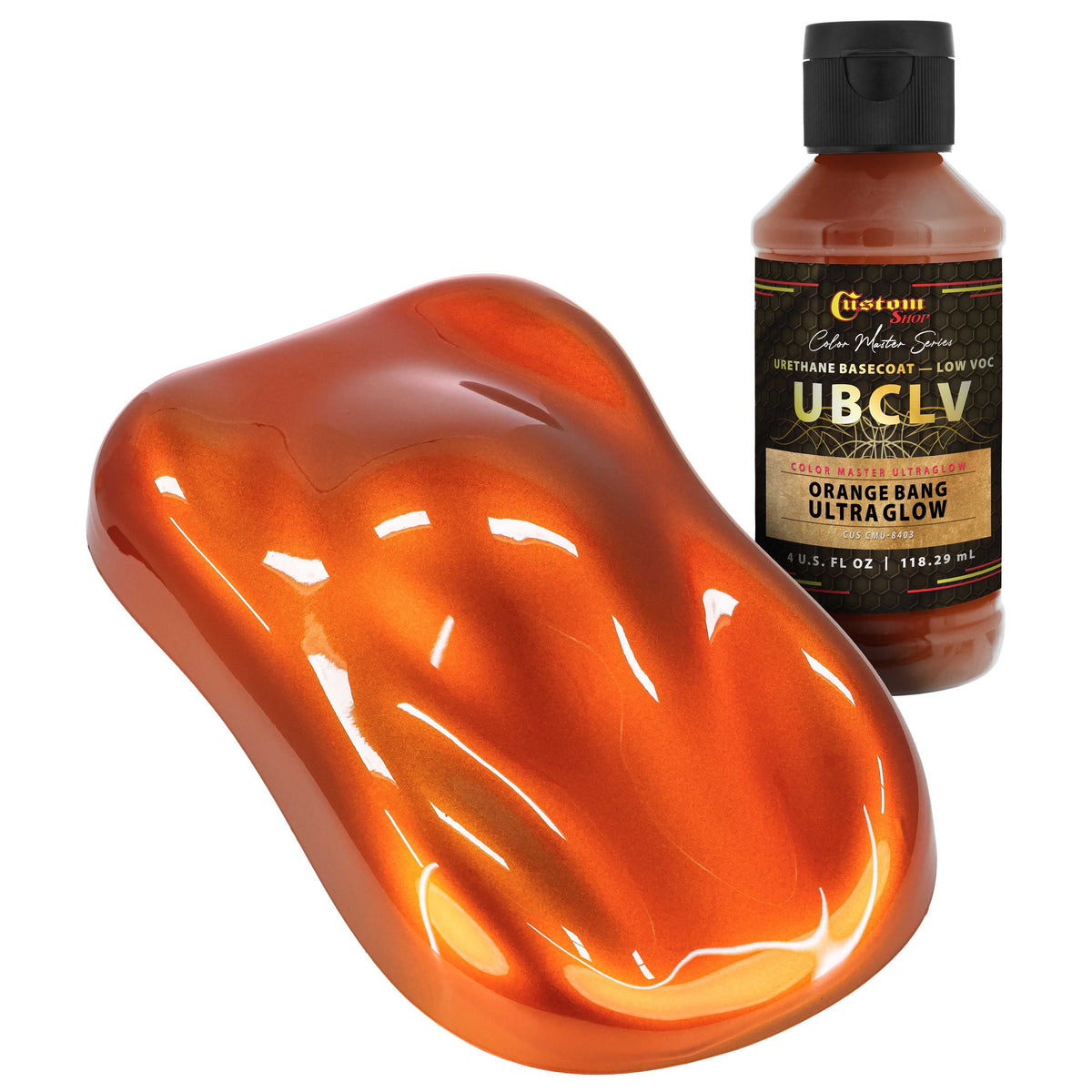CMU Color Master Ultraglow - Orange Bang Ultra Glow - 4-Ounce Ready to Spray Bottle
