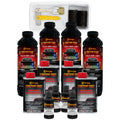 Black Metallic 1 Gallon Urethane Roll-On, Brush-On or Spray-On Truck Bed Liner Kit with Roller and Brush Applicator Kit - Textured Protective Coating