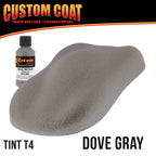 Dove Gray 1 Quart Urethane Spray-On Truck Bed Liner Kit - Easily Mix, Shake & Shoot - Professional Durable Textured Protective Coating