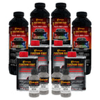 Dove Gray 1 Gallon Urethane Spray-On Truck Bed Liner Kit -Easy Mixing, Just Shake, Shoot - Professional Durable Textured Protective Coating