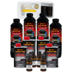Dakota Brown 1 Gallon Urethane Roll-On, Brush-On or Spray-On Truck Bed Liner Kit with Roller and Brush Applicator Kit - Textured Protective Coating